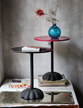 Load image into Gallery viewer, Tavolino Hogsta Ikea nero by Ehlen Johansson (anni '90)