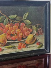 Load image into Gallery viewer, Natura morta olio su tavoletta