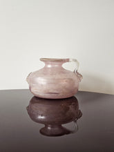 Load image into Gallery viewer, Vaso in vetro soffiato tecnica Scavo