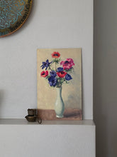 Load image into Gallery viewer, Vaso di fiori semplice con anemoni