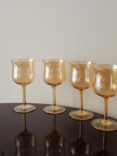 Load image into Gallery viewer, Calici n. 6 pezzi art decò da acqua (7,5x16cm // 20 pezzi disponibili)