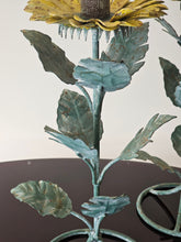 Load image into Gallery viewer, Coppia di porta candele francesi in lamina di ferro