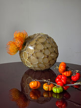 Load image into Gallery viewer, Vaso in vetro con applicazioni in plastica attribuibile a Vanessa Mitrani