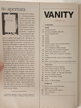 Load image into Gallery viewer, Rivista VANITY Anna Piaggi e Antonio Lopez Condè Nast anni '80