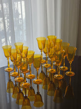 Load image into Gallery viewer, Set di calici per 8 persone anni '90