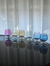 Load image into Gallery viewer, Bicchieri da Cognac colorati