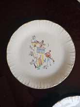 Load image into Gallery viewer, Piattini anni 50 con decorazioni varie