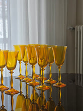 Load image into Gallery viewer, Set di calici per 8 persone anni '90