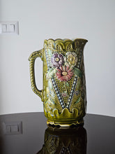 Load image into Gallery viewer, Brocca Barbotine Art Nouveau primi '900