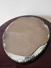 Load image into Gallery viewer, Specchio con cornice in gesso effetto bronzo
