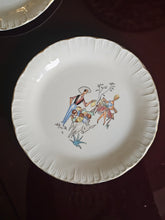Load image into Gallery viewer, Piattini anni 50 con decorazioni varie