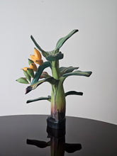 Load image into Gallery viewer, Scultura di pianta di Banano in legno di balsa decorativa anni '50