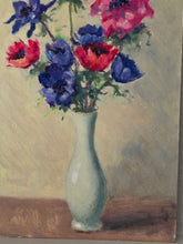 Load image into Gallery viewer, Vaso di fiori semplice con anemoni
