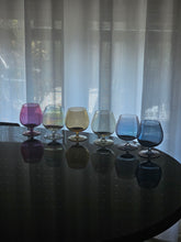 Load image into Gallery viewer, Bicchieri da Cognac colorati