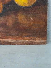 Load image into Gallery viewer, Natura morta su tavolo di legno con mandarini