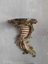 Load image into Gallery viewer, Mensole decorative in ceramica Art Nouveau