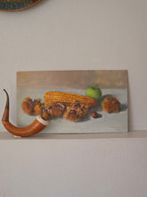 Load image into Gallery viewer, Natura Morta con pannocchie e castagne