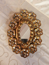 Load image into Gallery viewer, Specchio legno decorato a mano - Sud America anni 70