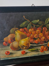 Load image into Gallery viewer, Natura morta olio su tavoletta

