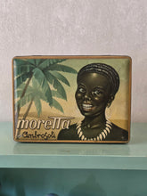 Load image into Gallery viewer, Scatola d'epoca  Caramelle Moretta di Ambrosoli (anni '50)
