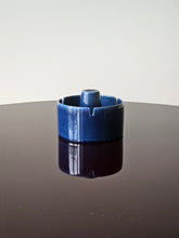 Load image into Gallery viewer, Posacenere Franco Pozzi blu anni &#39;60
