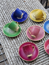 Load image into Gallery viewer, Tazzine da caffè in porcellana tedesca
