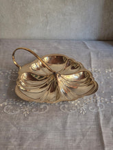 Load image into Gallery viewer, Antipastiera Art Nouveau in metallo argentato
