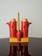 Load image into Gallery viewer, Set per condimenti da tavola anni 60 - Ceramiche Franco Pozzi
