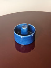 Load image into Gallery viewer, Posacenere Franco Pozzi blu anni &#39;60
