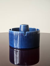 Load image into Gallery viewer, Posacenere Franco Pozzi blu anni &#39;60
