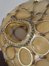 Load image into Gallery viewer, Vaso in vetro con applicazioni in plastica attribuibile a Vanessa Mitrani
