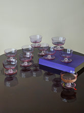Load image into Gallery viewer, Coppe da cocktail in cristallo alessandrite
