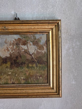 Load image into Gallery viewer, Campagna, olio su carta, Antonino Sartini primi '900
