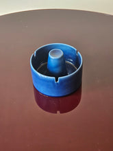 Load image into Gallery viewer, Posacenere Franco Pozzi blu anni &#39;60
