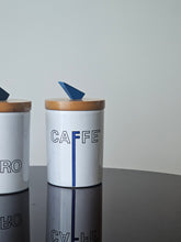 Load image into Gallery viewer, Contenitori Zucchero e Caffè Rometti anni '70
