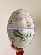 Load image into Gallery viewer, Insalatiera ovale a due sezioni Quadrifoglio Firenze anno 50
