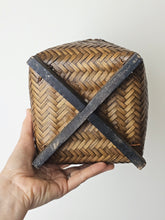 Load image into Gallery viewer, Cesto porta oggetti in Bambù naturale
