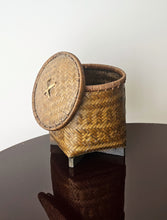 Load image into Gallery viewer, Cesto porta oggetti in Bambù naturale
