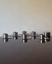 Load image into Gallery viewer, Servizio da 6 tazze acciaio marchio AG in acciaio inox 18/10
