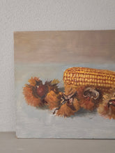 Load image into Gallery viewer, Natura Morta con pannocchie e castagne

