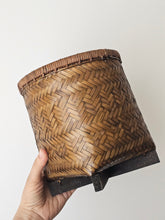 Load image into Gallery viewer, Cesto porta oggetti in Bambù naturale
