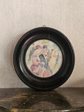 Load image into Gallery viewer, Piccolo acquerello 'passeggiata romantica' di Valerio Picariello
