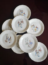 Load image into Gallery viewer, Piattini anni 50 con decorazioni varie
