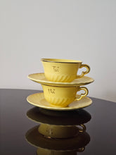 Load image into Gallery viewer, Tazze da tè "Moi et Toi" Salins anni 50
