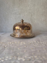 Load image into Gallery viewer, Cloche porta burro silver plated
