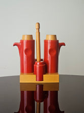 Load image into Gallery viewer, Set per condimenti da tavola anni 60 - Ceramiche Franco Pozzi
