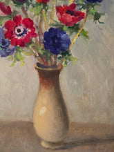 Load image into Gallery viewer, Vaso di fiori (anemoni) con vaso tipo west Germany
