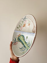 Load image into Gallery viewer, Insalatiera ovale a due sezioni Quadrifoglio Firenze anno 50
