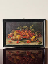 Load image into Gallery viewer, Natura morta olio su tavoletta
